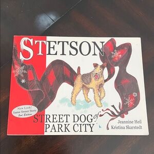 Stetson Red and Black Dog Illustration Book